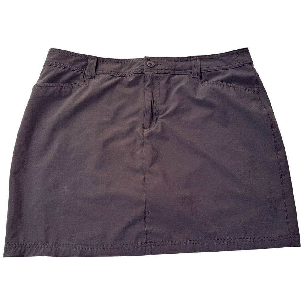 Eddie Bauer Women's Adventurer 2.0 Skort, Charcoal Gray, Size 14